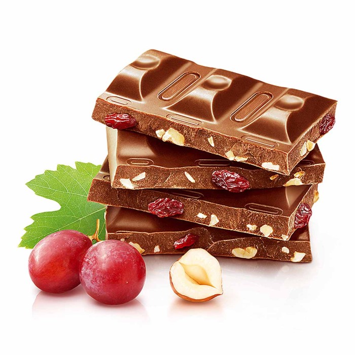 Шоколад Победа Десертный с орехом и изюмом темный 100гр м/у