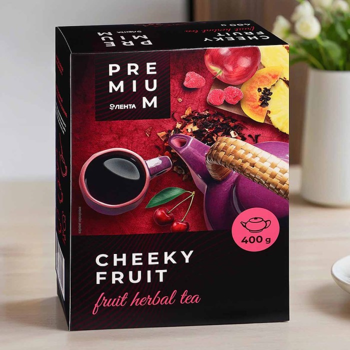 Напиток чайный Лента Premium Cheeky Fruit 400гр к/у