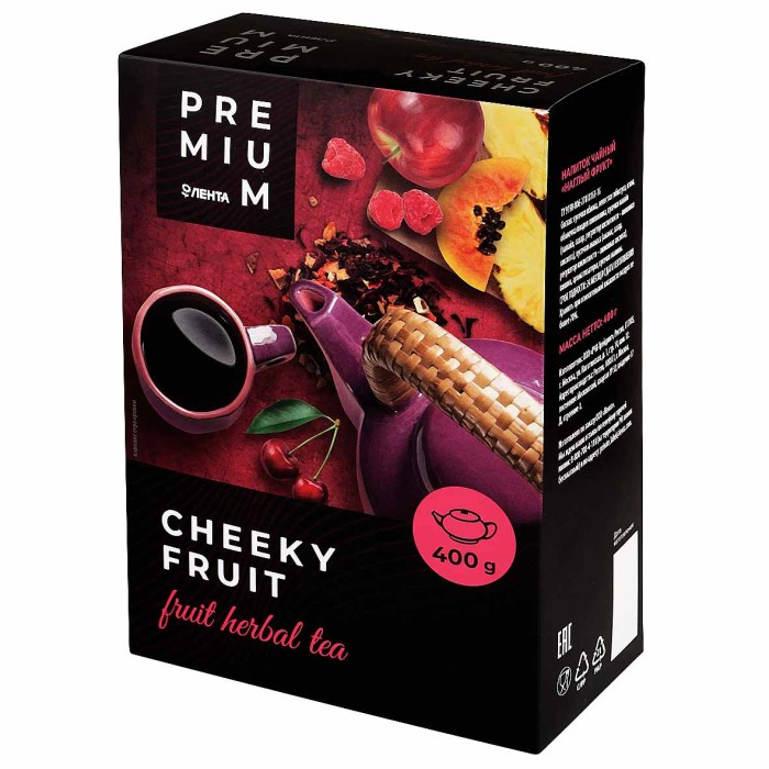 Напиток чайный Лента Premium Cheeky Fruit 400гр к/у