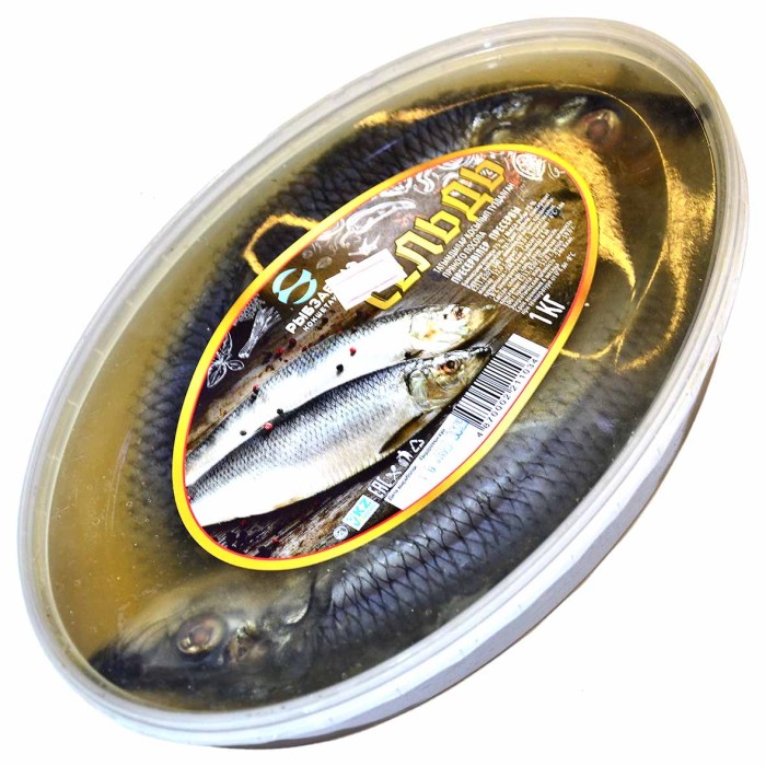 Сельдь п.п. 1кг пэт
