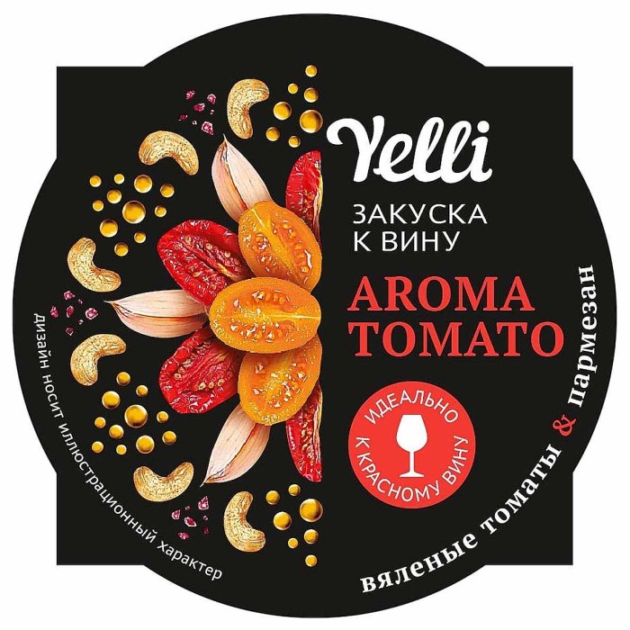 Топпинги Yelli Aroma tomato для брускетт 100гр пэт