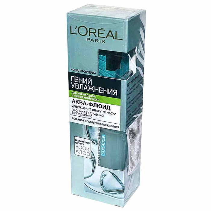 Крем для лица Loreal Гений увлажнения для норм и смеша кожи 70мл пэт