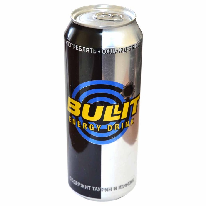 Напиток энергетический Bullit 0,5л ж/б