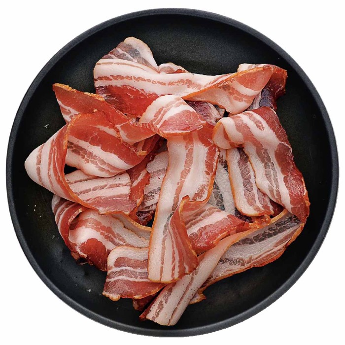 Бекон с/к Ашан из мяса свинины 200гр в/у