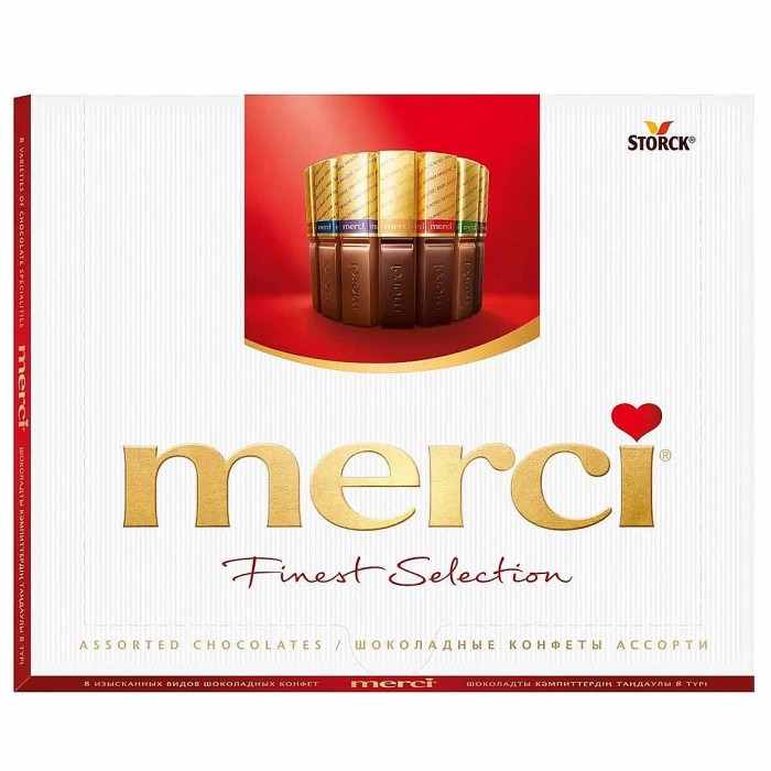 Конфеты Merci Ассорти 675гр к/у