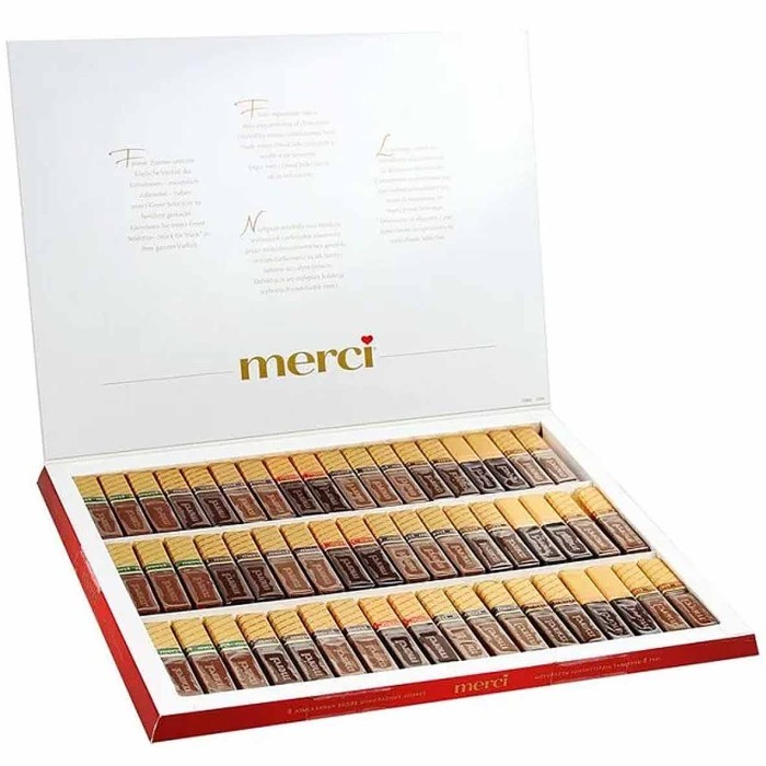 Конфеты Merci Ассорти 675гр к/у