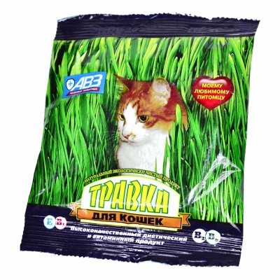 Травка для кошек смесь злаковых 30гр м/у
