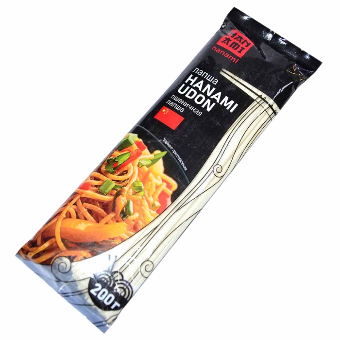 Лапша Hanami Udon 200гр м/у