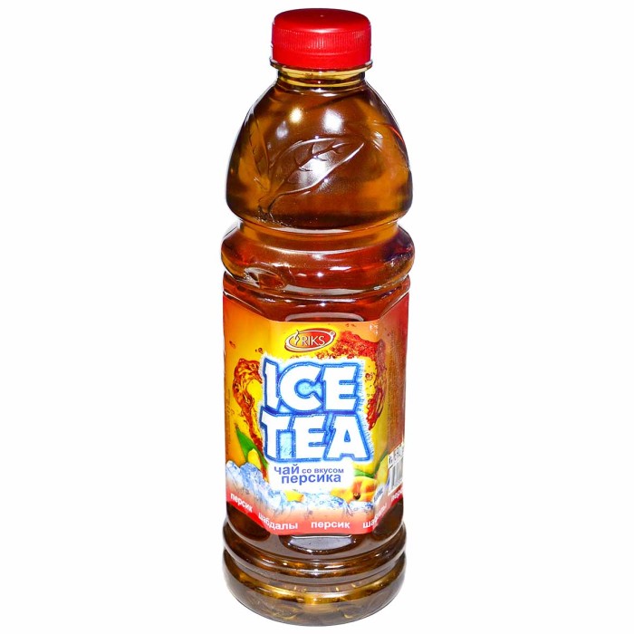 Чай Ice Tea персик черный 1л пэт