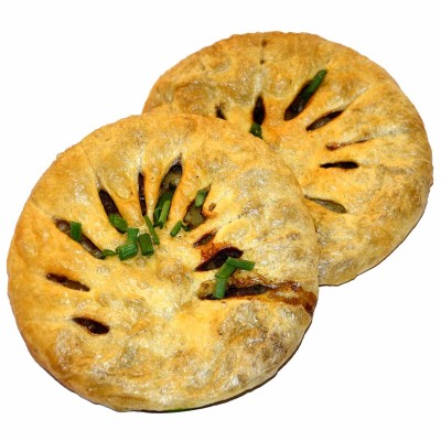 Хычины слоеные с мясом 1шт