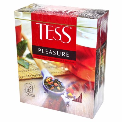 Чай Tess Pleasure черный 100*1.5гр к/у