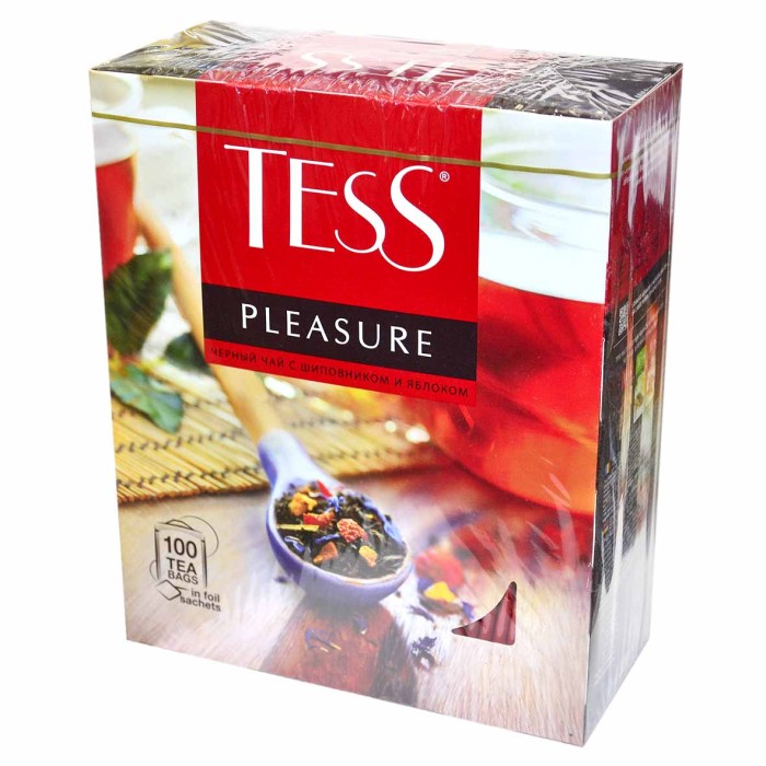 Чай Tess Pleasure черный 100*1.5гр к/у