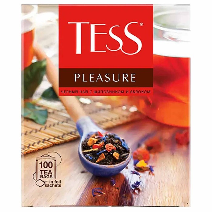 Чай Tess Pleasure черный 100*1.5гр к/у