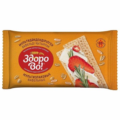 Хлебцы ЗдороВо! мультизлаковые вафельные 70гр м/у