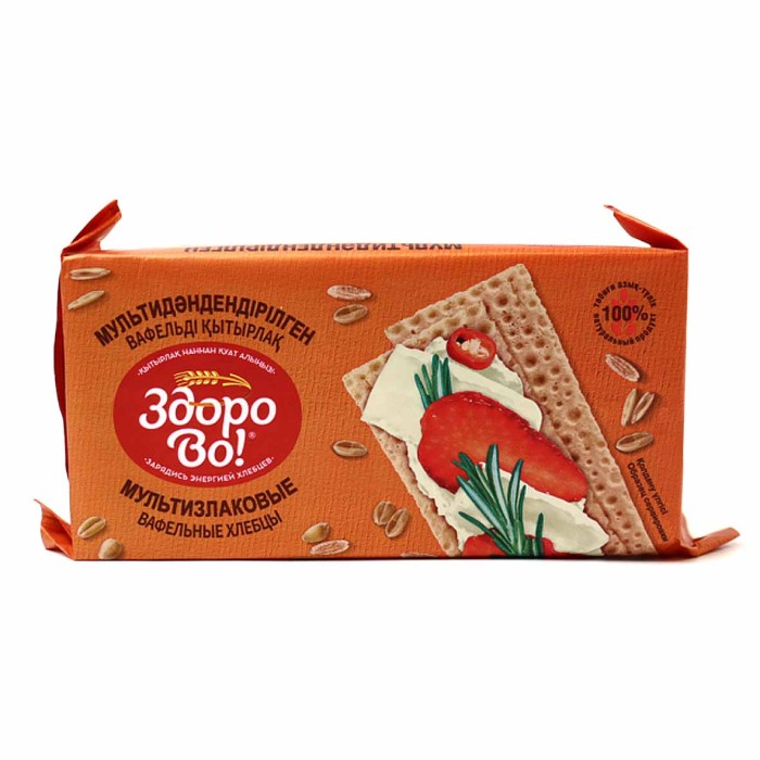 Хлебцы ЗдороВо! мультизлаковые вафельные 70гр м/у