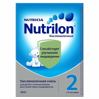 Смесь Nutrilon 2 кисломолочная с 6мес 350гр к/у
