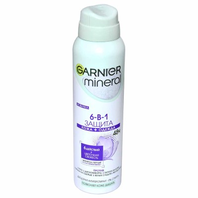 Дезодорант Garnier Защита 6 весенняя свежесть 150мл ж/б
