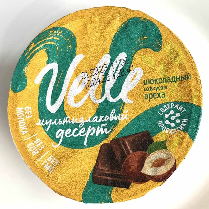 Десерт мультизлаковый Velle шоколад орех 130гр пэт