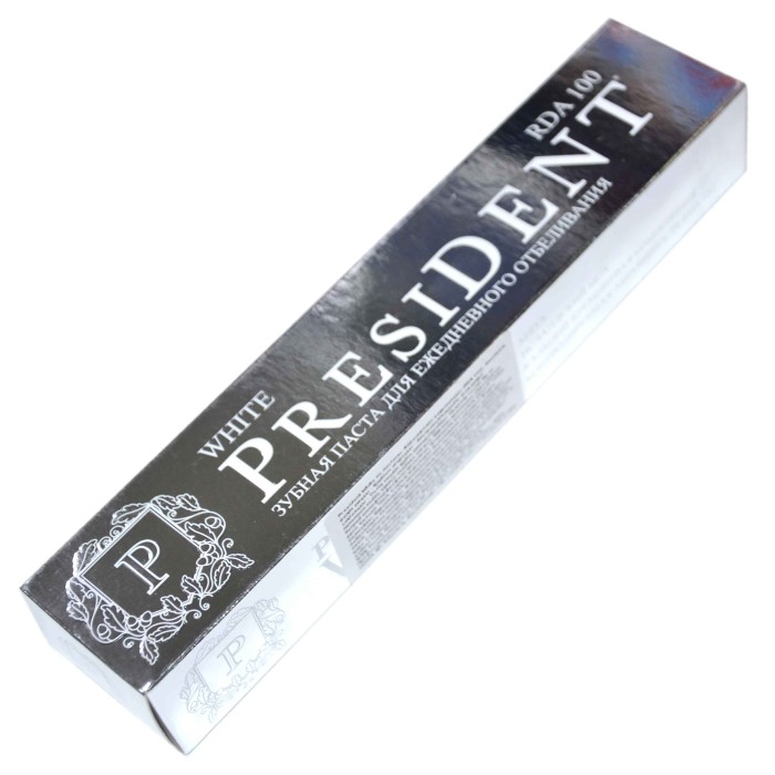 Паста зубная President White 75мл к/у