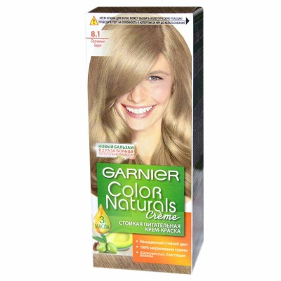 Краска для волос Garnier Color Naturals 8.1 Песчаный берег к/у