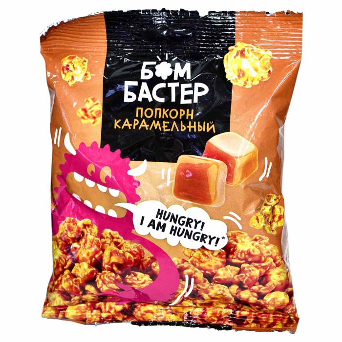 Попкорн Бомбастер карамель 50гр м/у