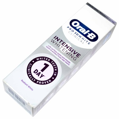 Паста зубная Oral-B  Pro-3D White Clinical Сияющая белизна 75мл к/у