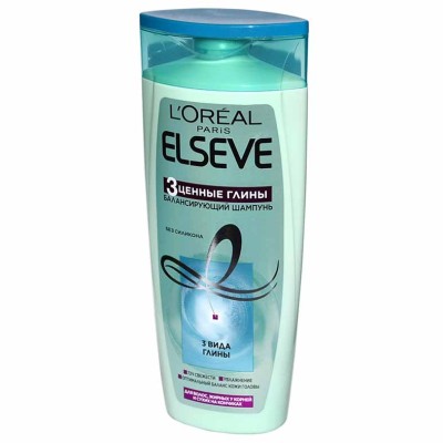 Шампунь для волос Loreal Elseve Глина 250мл пэт