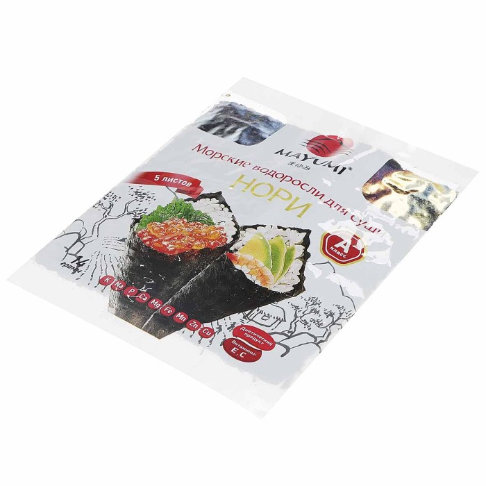 Нори для суши Mayumi 5 листов