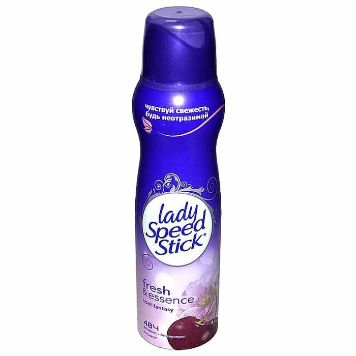 Дезодорант Lady Speed Stic ФрешЭссенс Cool Fantasy вишня 150мл пэт