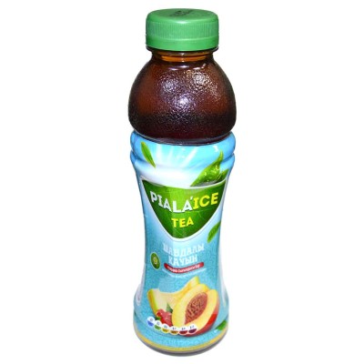 Чай Piala Ice Tea персик-дыня+экстракт гуараны черный 0,5л пэт