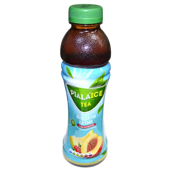 Чай Piala Ice Tea персик-дыня+экстракт гуараны черный 0,5л пэт