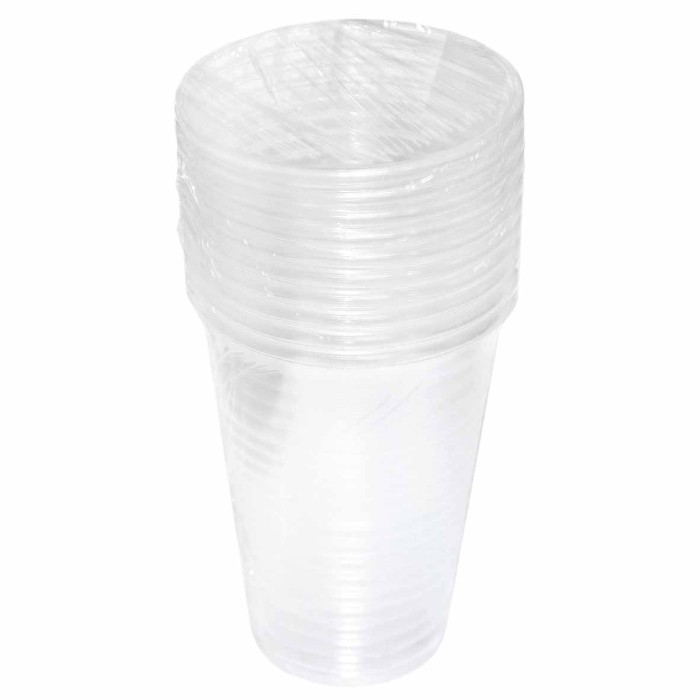 Стакан Мистерия бел супер эконом 0,2л*10шт м/у