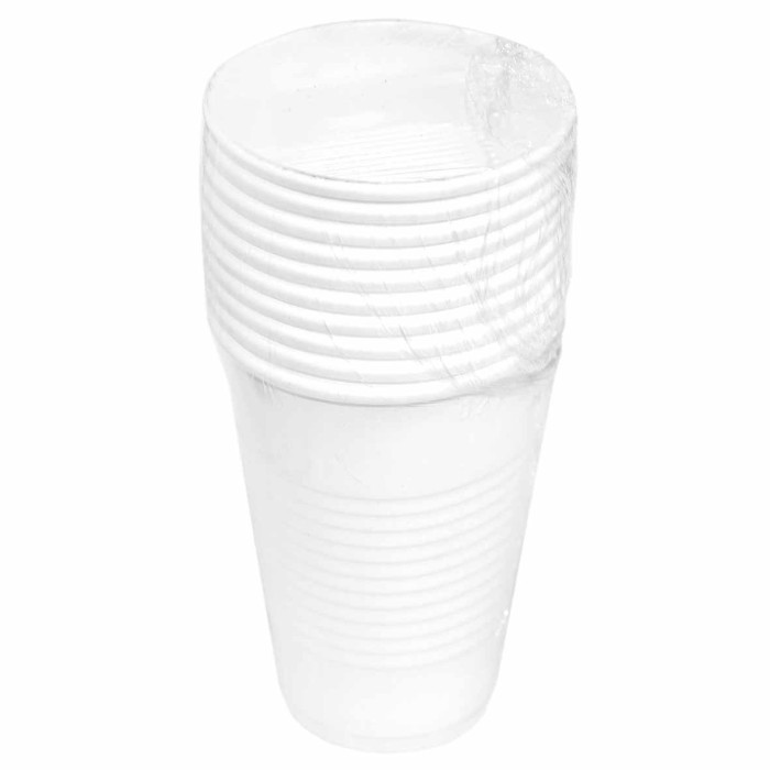 Стакан Мистерия бел супер эконом 0,2л*10шт м/у