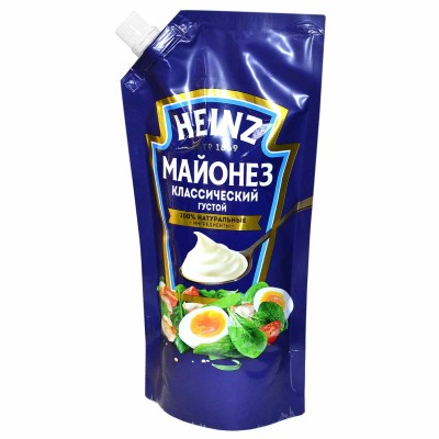 Майонез Heinz Классический 67% 500гр д/п