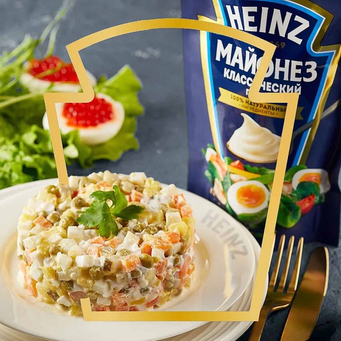 Майонез Heinz Классический 67% 500гр д/п