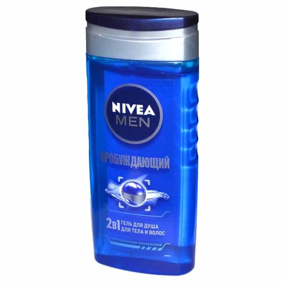 Гель для душа Nivea Men Пробуждающий 250мл пэт