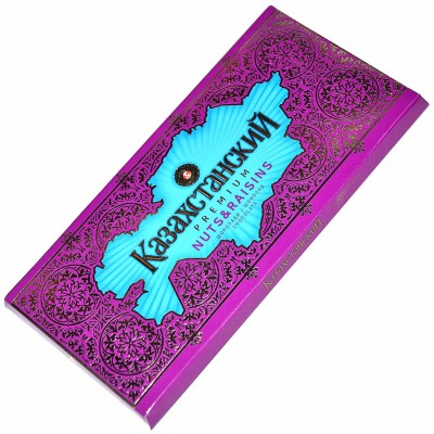 Шоколад Казахстанский Nuts&amp;raisins 100гр м/у