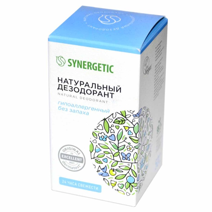 Дезодорант Synergetic без запаха 50мл пэт