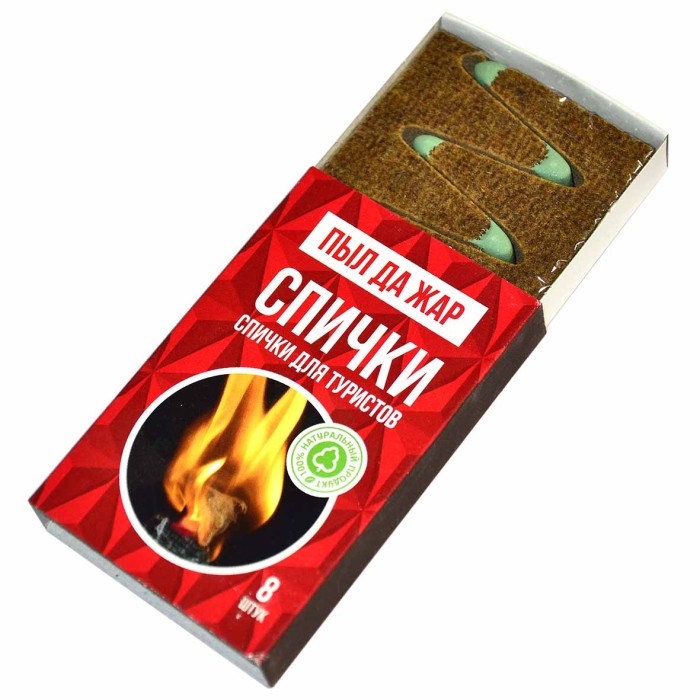 Спички Туристические 8шт арт101-005
