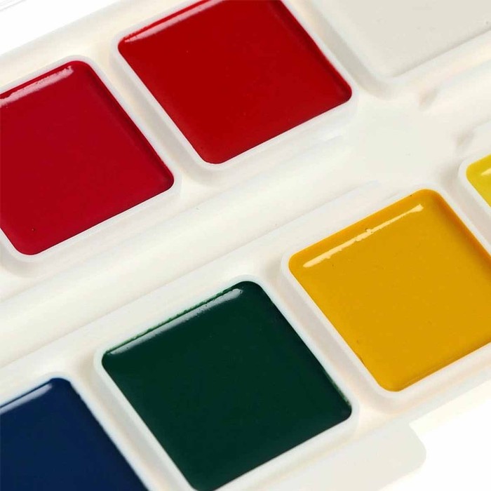 Краски акварельные Гамма Классическая медовая 10цв арт1009193