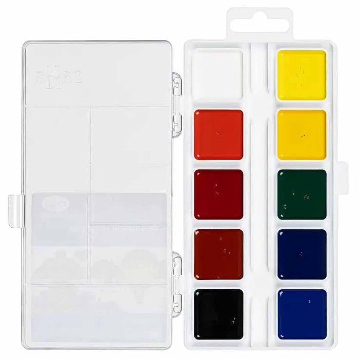 Краски акварельные Гамма Классическая медовая 10цв арт1009193