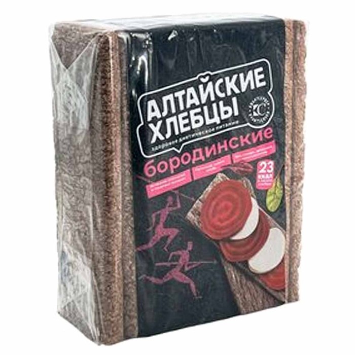 Хлебцы Алтайские бородинские 75гр м/у
