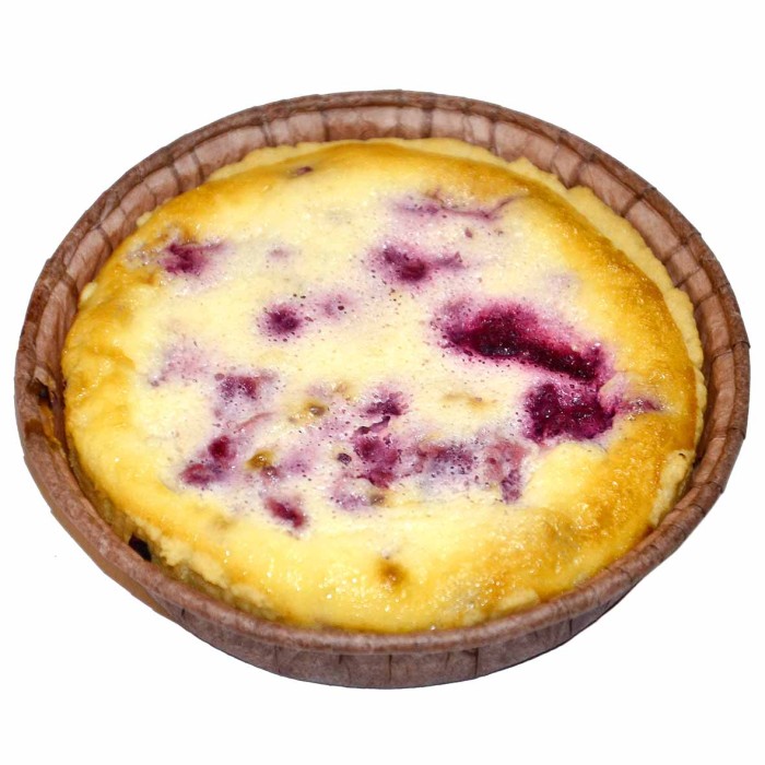 Пирог Сметанно-ягодный 1шт/130гр