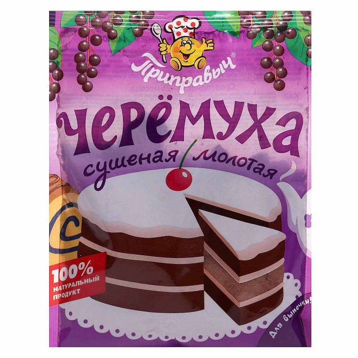 Черемуха Приправыч сушеная молотая 60гр м/у