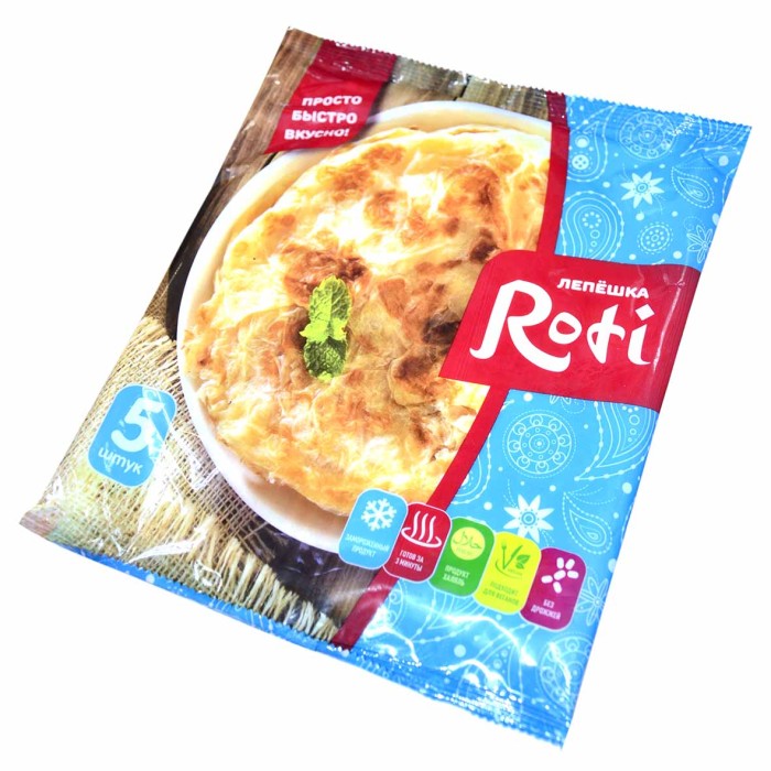 Лепешка Roti слоеная 450гр м/у
