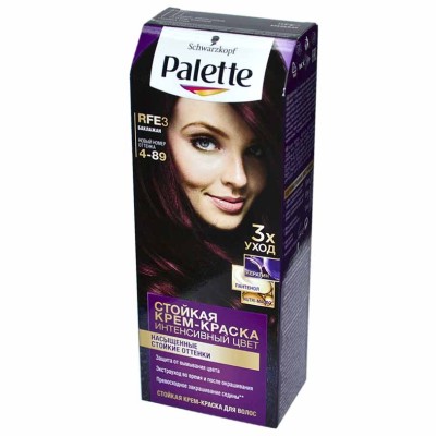 Краска для волос Palette RFE 3 Баклажан (New) 110мл к/у