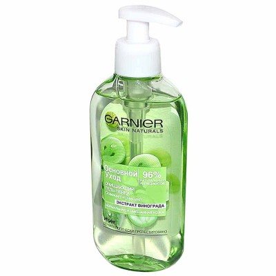 Гель для лица Garnier Основной уход иноград норм смеш кожа 200мл пэт