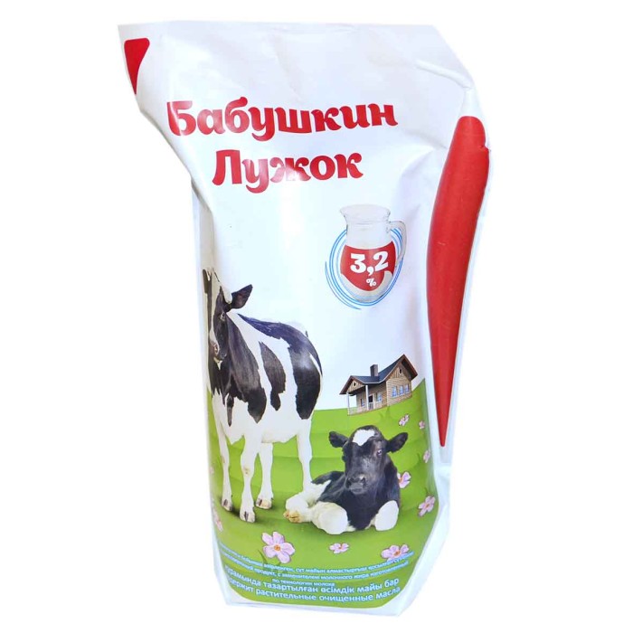 Продукт молокосодержащий Бабушкин Лужок 3,2% 900мл кувшин