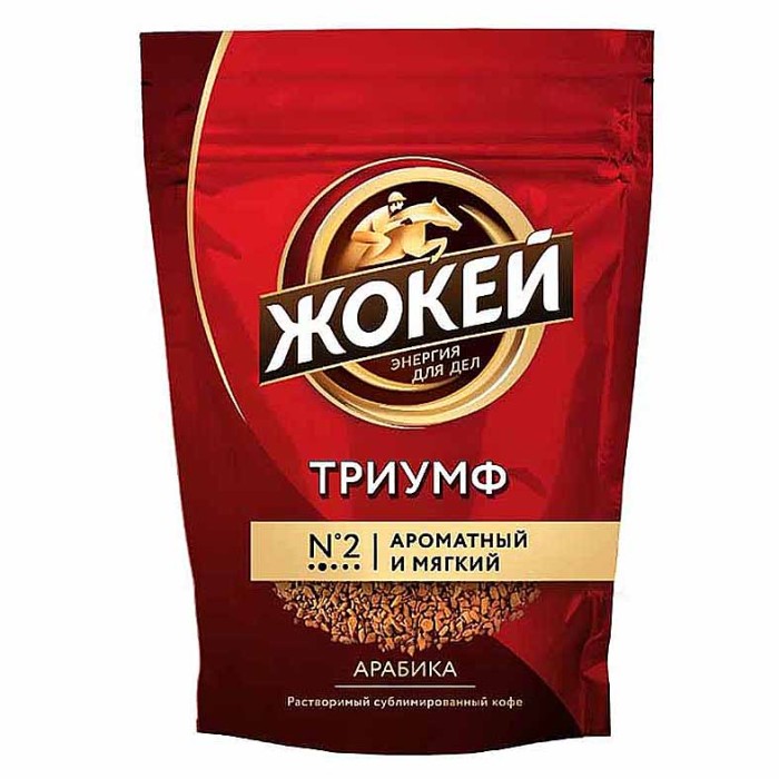 Кофе Жокей раств. сублимированный Триумф 150гр