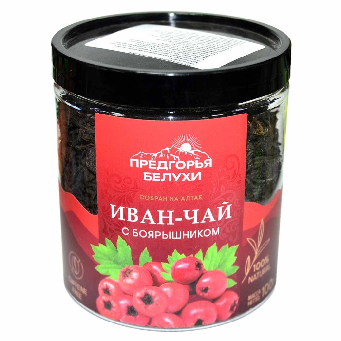 Напиток чайный Предгорья Белухи Иван-чай с боярышником 100гр пэт